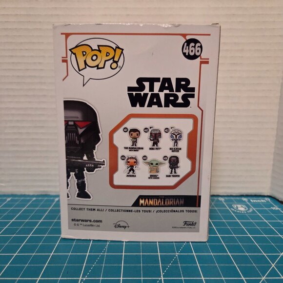 Funko POP Star Wars Dark Trooper 466 Vinyl Figure - Picture 3 of 6